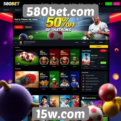 Navegação e usabilidade no 580bet.com